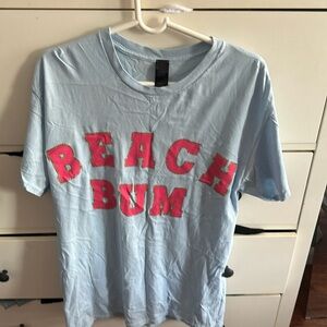 Beach bum shirt